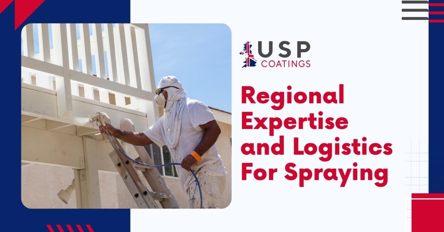 regional expertise and logistics for spraying
