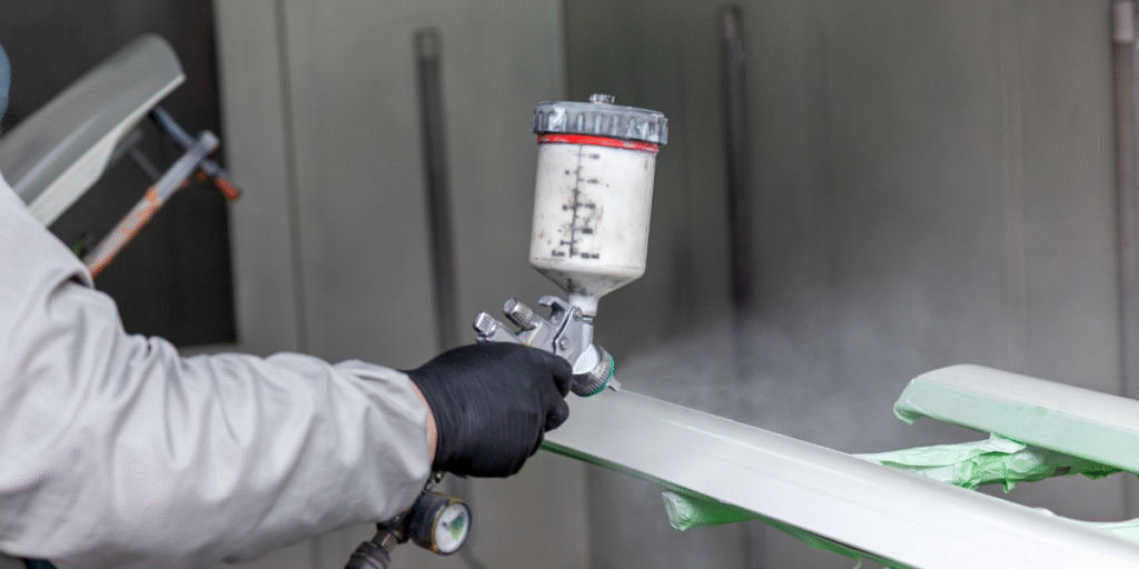 Why Commercial Properties Choose On-Site Spray Painting Over Traditional Methods