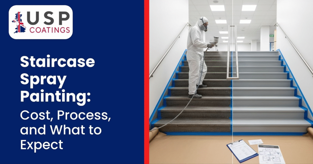 Staircase Spray Painting: Cost, Process, and What to Expect