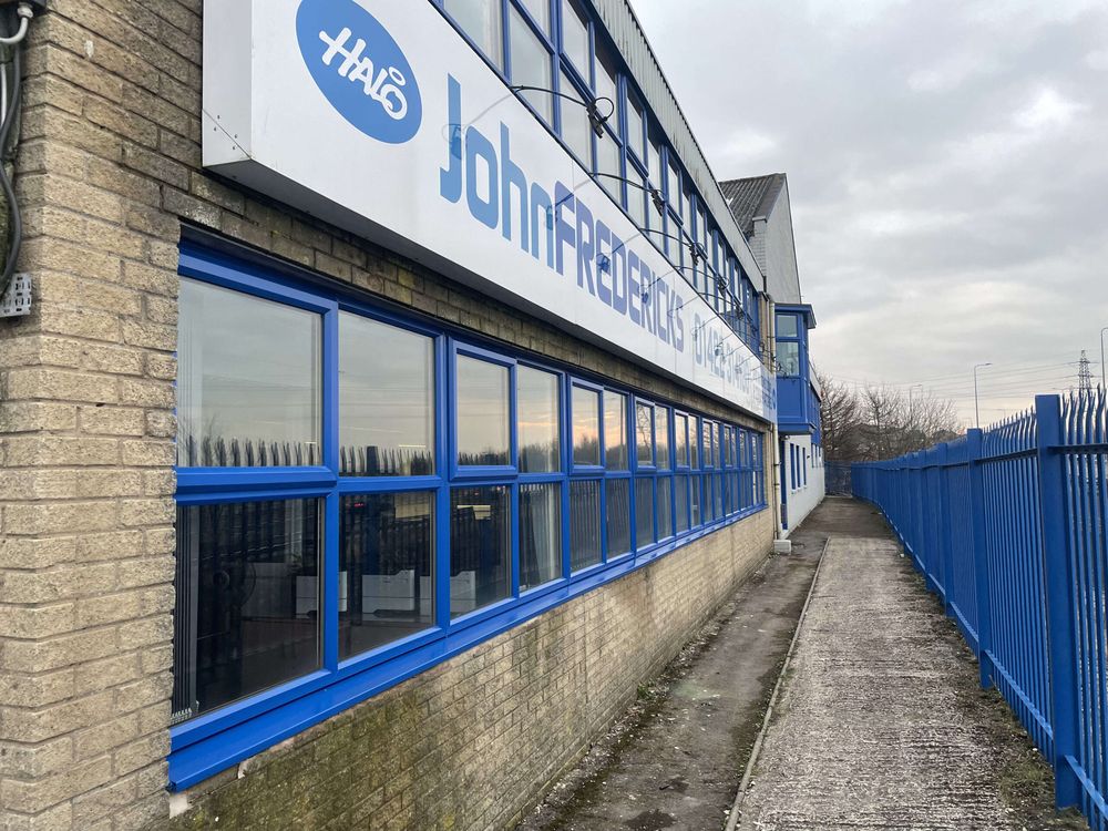 John Fredericks, Huddersfield — resprayed commercial property